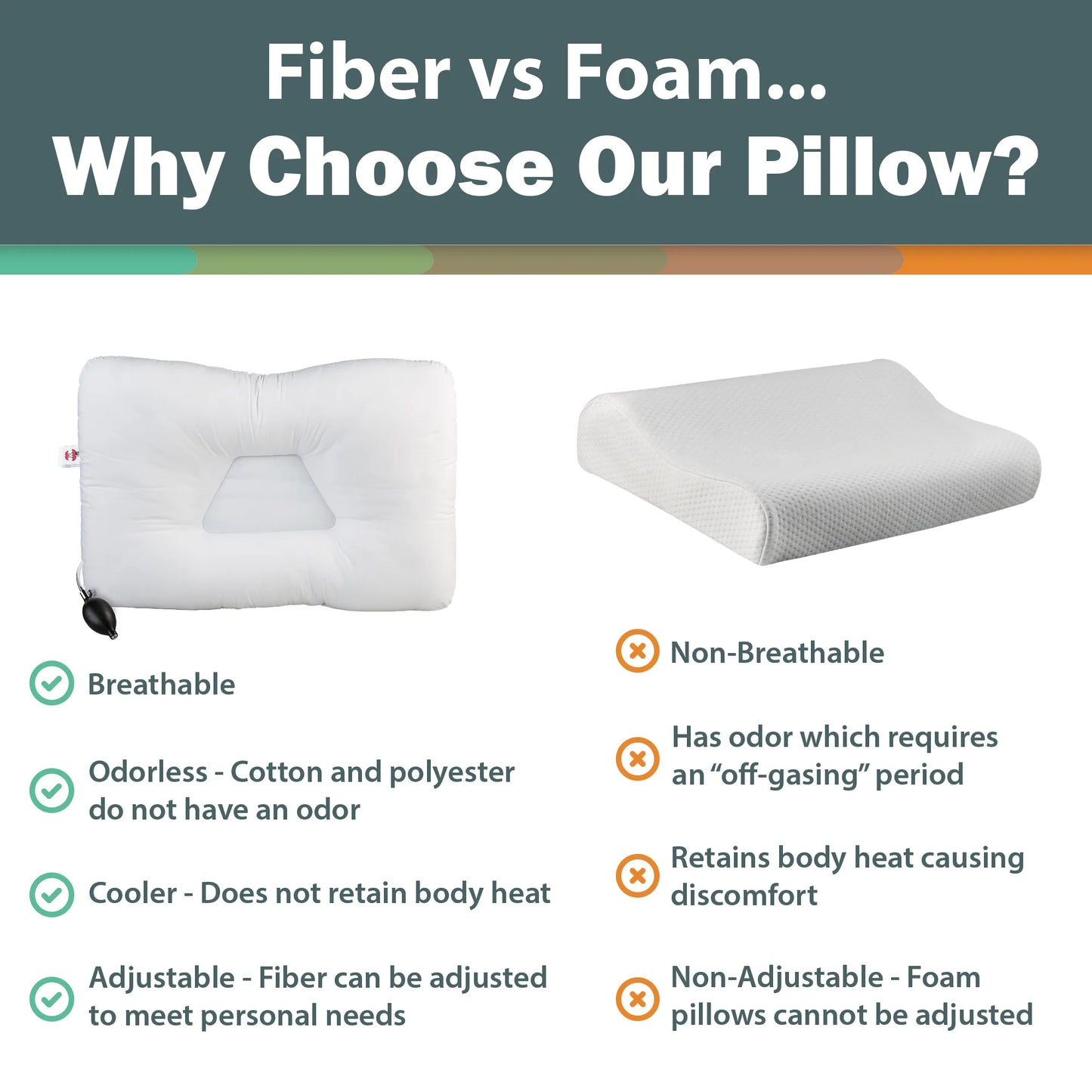 cervical curve pillow