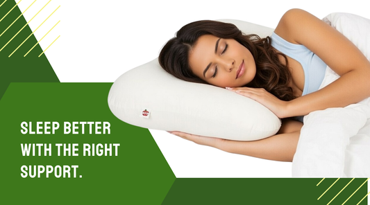 Orthopedic pillow for neck pain for better sleep